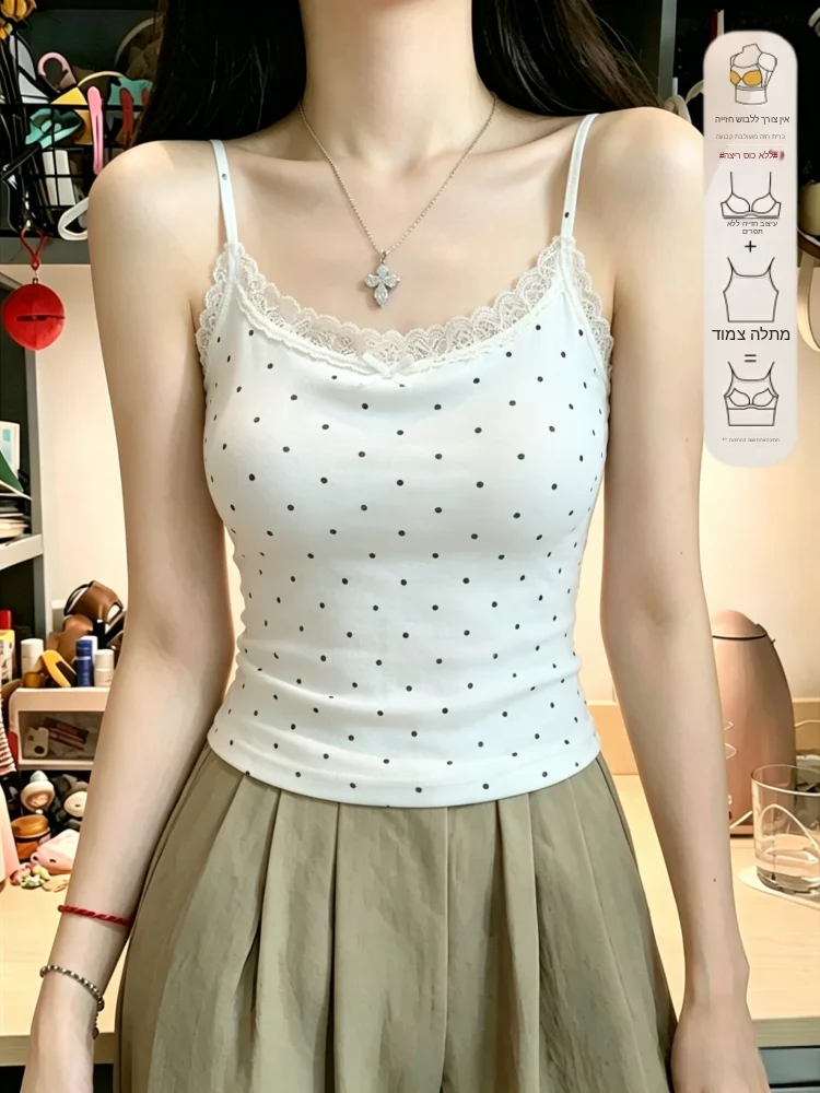Women's Summer Cotton Lace Strap Vest 95% Cotton Tank Top Inner Wear Base Layer Outer Wear Slim Fit Large Size Padded
Women's Summer Cotton Lace Strap Vest 95% Cotton Tank Top Inner Wear Base Layer Outer Wear Slim Fit Large Size Padded