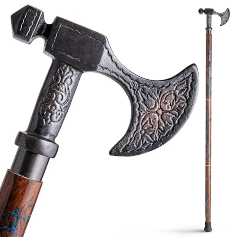 Handmade 36 Inch Wooden Walking Cane for Men and Women Solid Wood Walking Stick for Seniors with Vintage Handles Lichtenberg Th
Handmade 36 Inch Wooden Walking Cane for Men and Women Solid Wood Walking Stick for Seniors with Vintage Handles Lichtenberg Th