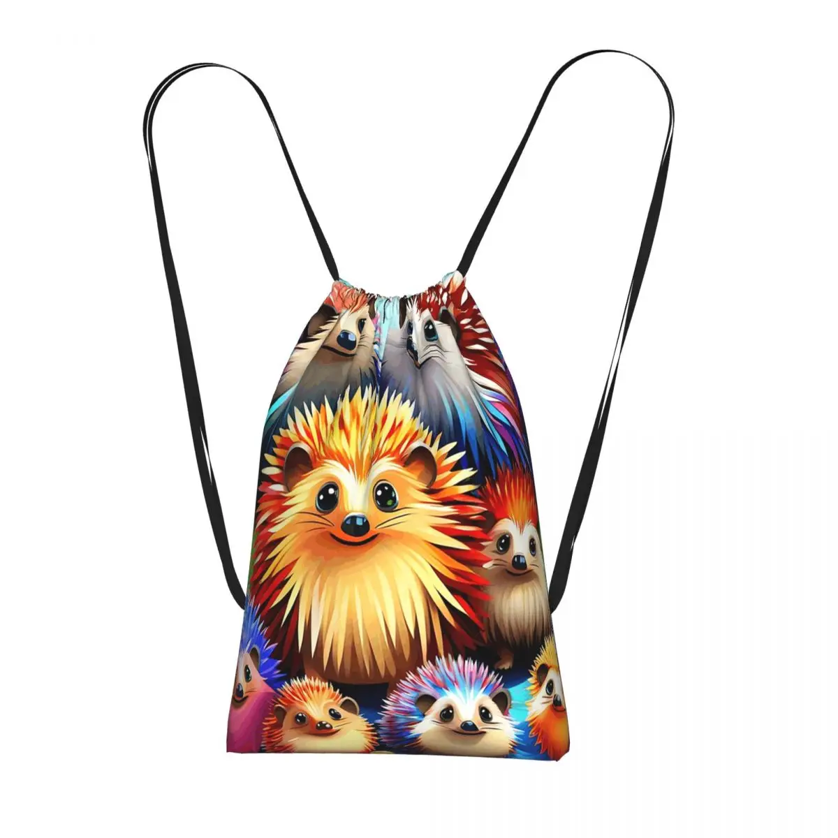 Colorful Hedgehogs Illustration Print Backpacks Fashion Drawstring Bundle Pocket Storage Bag Book Bags for Travel School
Colorful Hedgehogs Illustration Print Backpacks Fashion Drawstring Bundle Pocket Storage Bag Book Bags for Travel School