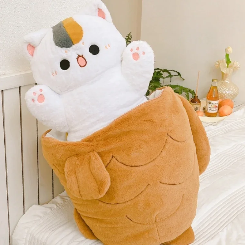 Kawaii Taiyaki Cat Plush Toy Rabbit Hiding in Carrot Furry Cartoon Animals Plush Throw Pillow Christmas Gift For Kids Girl
Kawaii Taiyaki Cat Plush Toy Rabbit Hiding in Carrot Furry Cartoon Animals Plush Throw Pillow Christmas Gift For Kids Girl