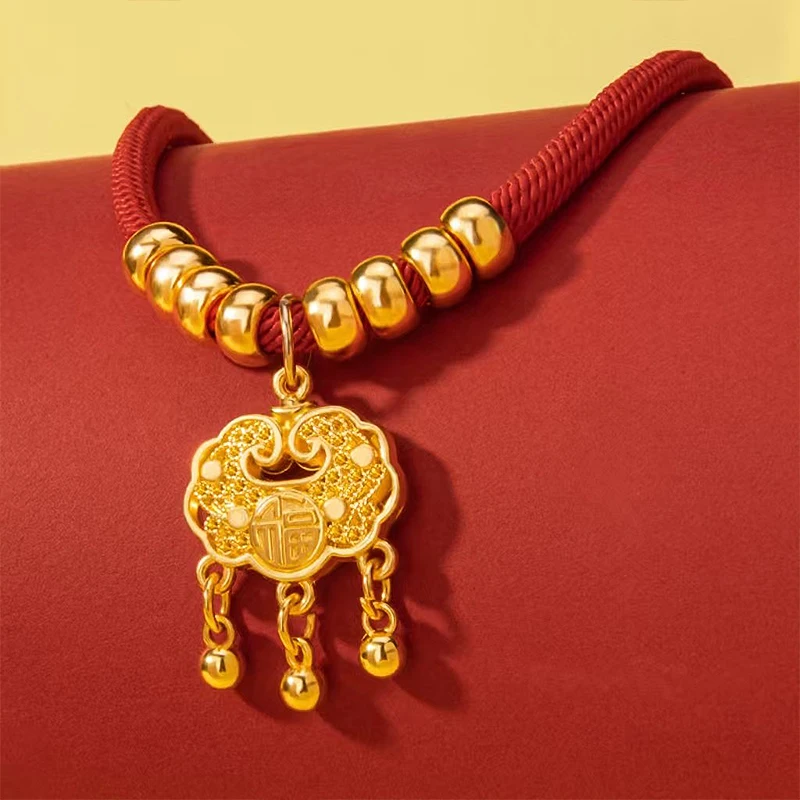 Cat Pet Weave Longevity Golden Lock Necklace Dog Bell New Year Festive Jewelry Adjustable Handmade Cat Collar Pet Accessories
Cat Pet Weave Longevity Golden Lock Necklace Dog Bell New Year Festive Jewelry Adjustable Handmade Cat Collar Pet Accessories