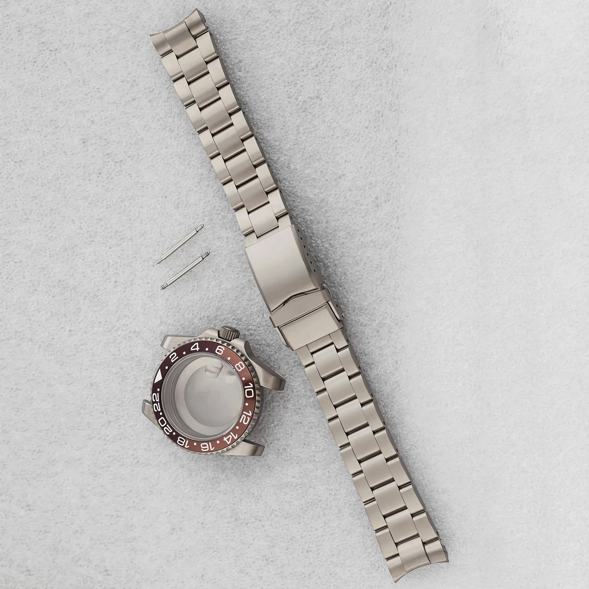 40mm NH35 Titanium Watch Case Strap Titanium Band Bracelet Sapphire Crystal For NH35 NH36 SUB GMT NH35 Mod Titanium Watch Parts
40mm NH35 Titanium Watch Case Strap Titanium Band Bracelet Sapphire Crystal For NH35 NH36 SUB GMT NH35 Mod Titanium Watch Parts