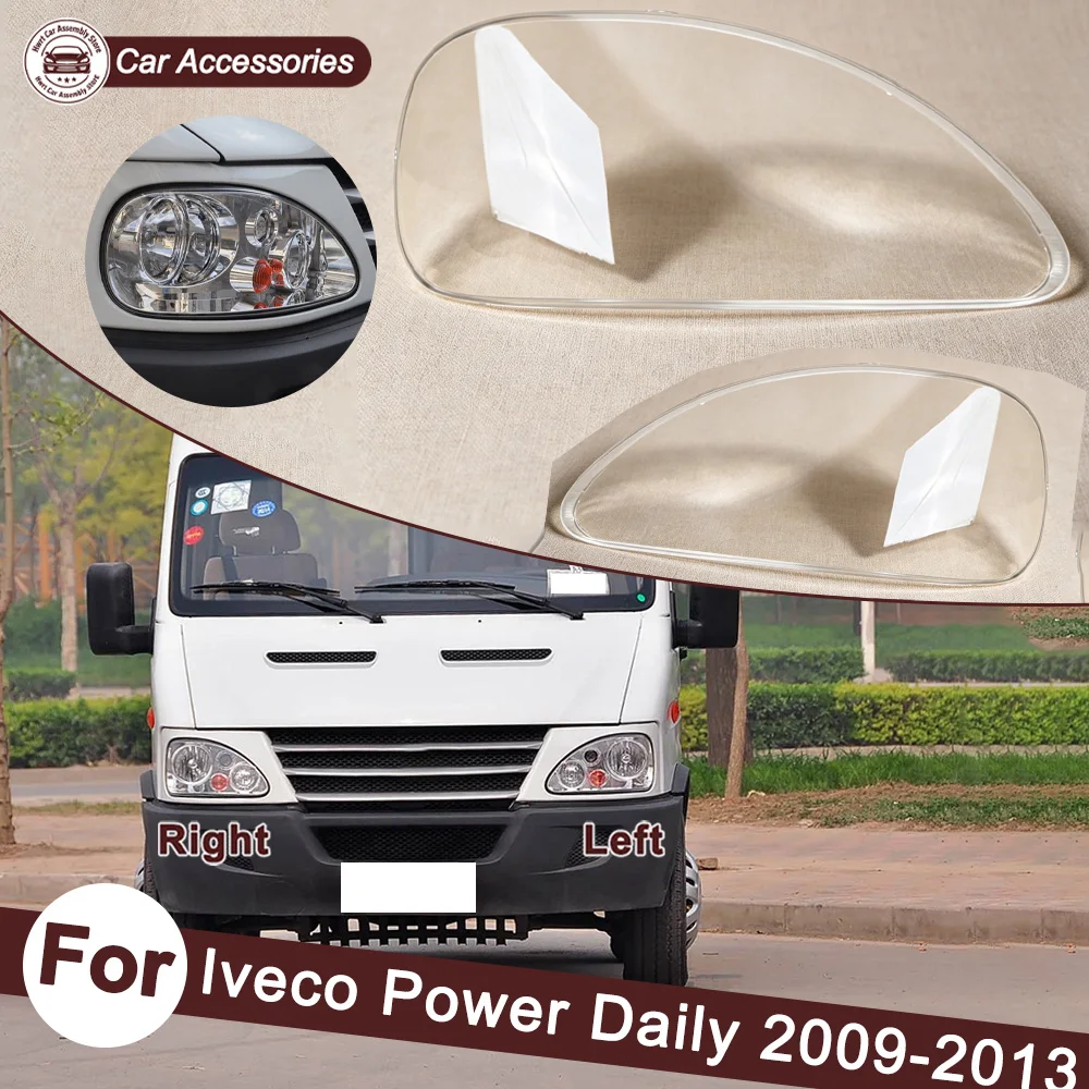 For Iveco 2009-2013 Power Daily Front Headlight Cover Transparent Mask Headlamp Lamp Shell Replace Original Lampshade Plexiglass
For Iveco 2009-2013 Power Daily Front Headlight Cover Transparent Mask Headlamp Lamp Shell Replace Original Lampshade Plexiglass