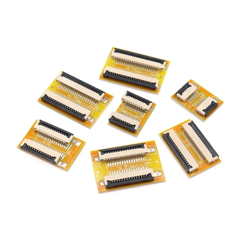 2PCS FFC FPC Flexible Flat Cable Extension Board Spacing 0.5/1.0mm 4 6 8 10 14 20 30 40 50 60PIN AWM 20624 20706 20861 Connector
2PCS FFC FPC Flexible Flat Cable Extension Board Spacing 0.5/1.0mm 4 6 8 10 14 20 30 40 50 60PIN AWM 20624 20706 20861 Connector