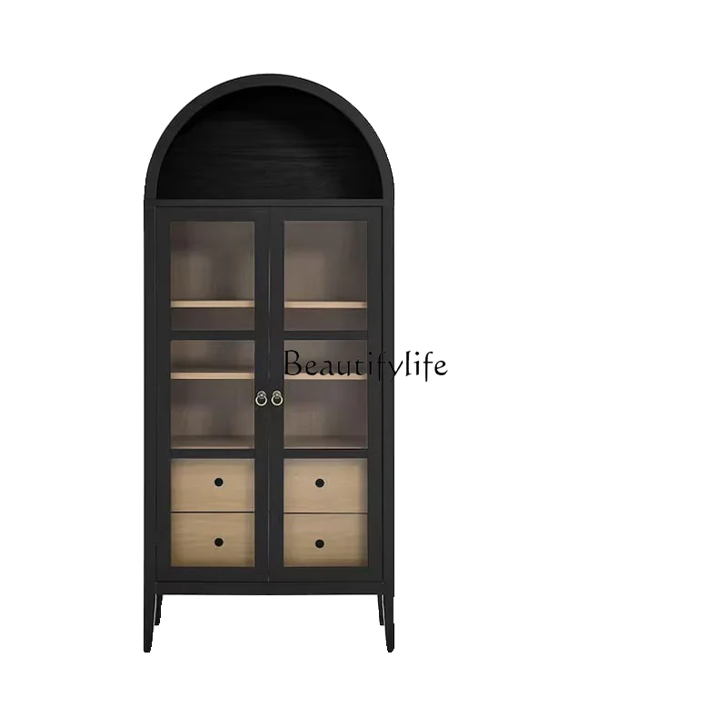 American solid wood wine cabinet French retro restaurant storage side cabinet can be customized
American solid wood wine cabinet French retro restaurant storage side cabinet can be customized