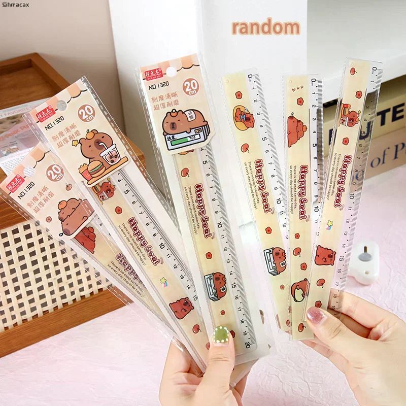 Мультяшный милый рулетка-линейка с изображением капибары, многофункциональный портативный измерительный инструмент для школьников и офиса
Мультяшный милый рулетка-линейка с изображением капибары, многофункциональный портативный измерительный инструмент для школьников и офиса