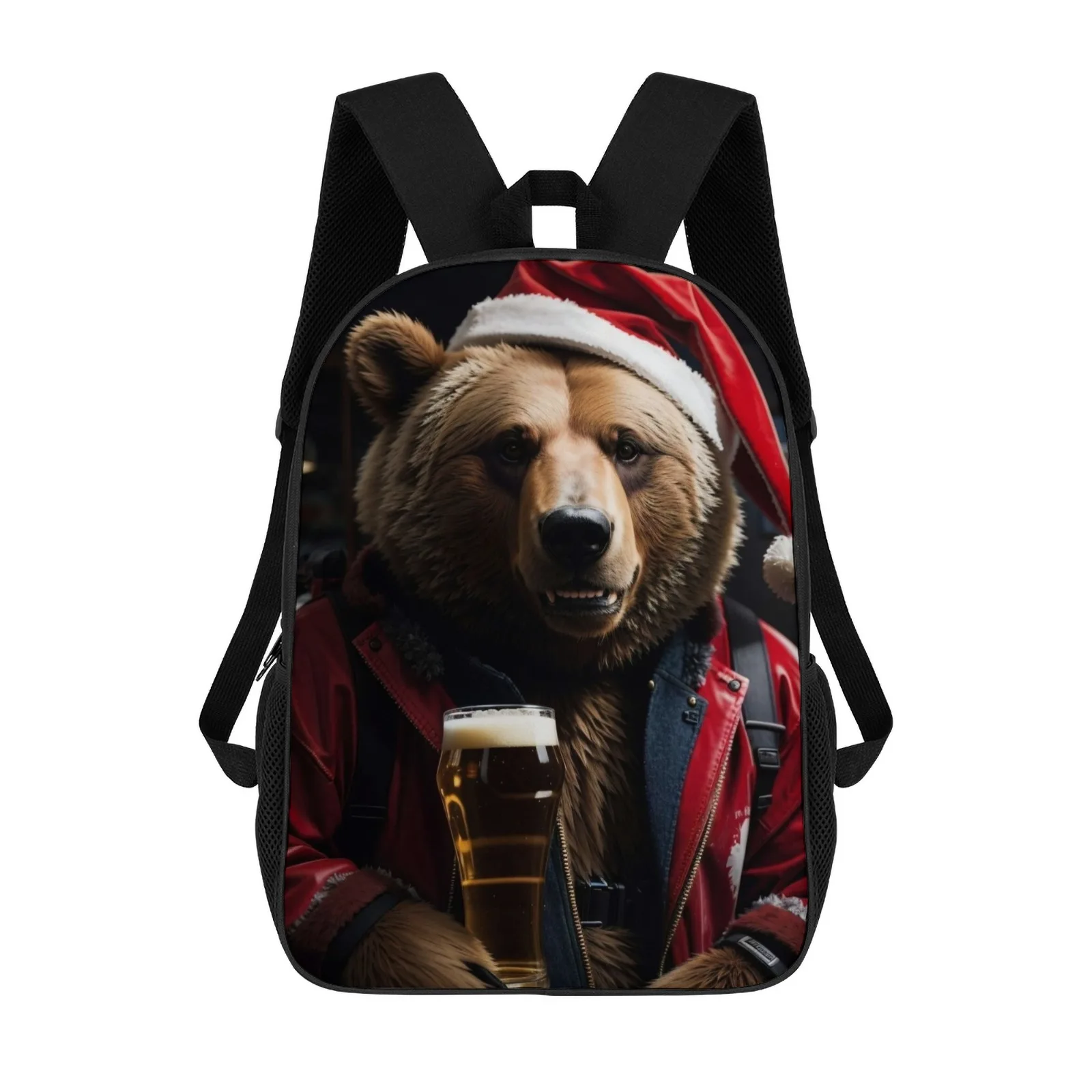 Питьевое пиво Санта-медведь Mochilas Escolares Школьные рюкзаки с принтом для подростков Школьные сумки для девочек 17-дюймовые школьные рюкзаки
Питьевое пиво Санта-медведь Mochilas Escolares Школьные рюкзаки с принтом для подростков Школьные сумки для девочек 17-дюймовые школьные рюкзаки