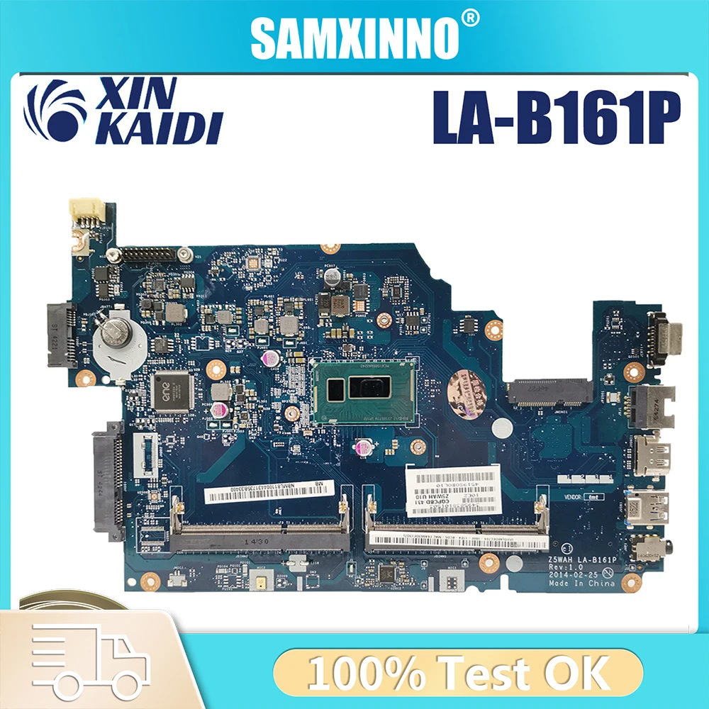 For ACER E5-571 E5-531 Motherboard LA-B161P I3-4030U i5-4210U i7-4510U NBML811002 NBML811004 NBML81100 E5-571G E5-571P Tested
For ACER E5-571 E5-531 Motherboard LA-B161P I3-4030U i5-4210U i7-4510U NBML811002 NBML811004 NBML81100 E5-571G E5-571P Tested