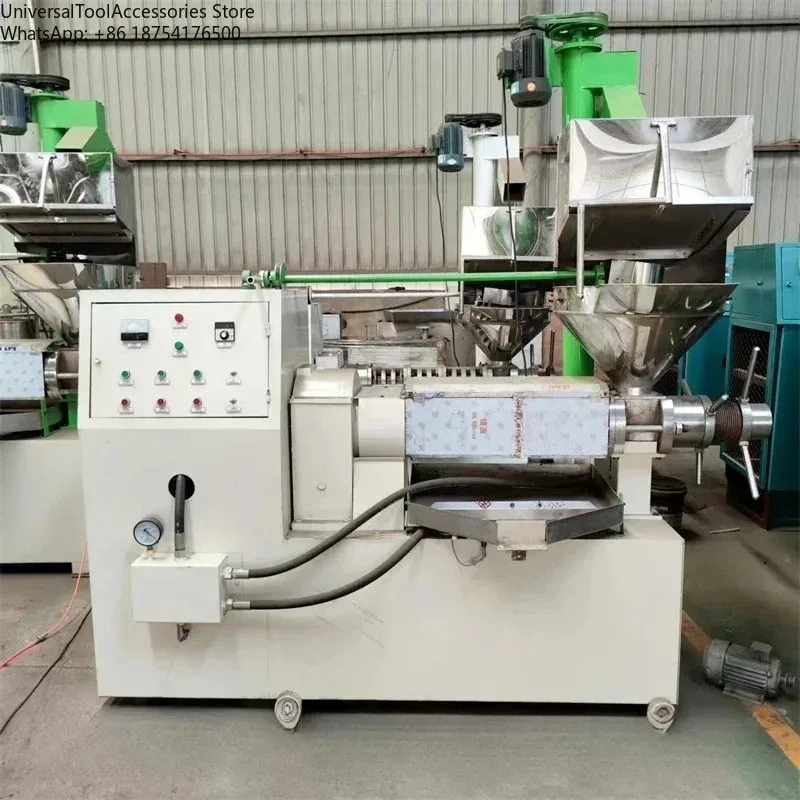 Промышленный пресс для отжима масла из соевых бобов и оливок большой производительности, для холодного и горячего прессования соевых бобов и арахиса
Промышленный пресс для отжима масла из соевых бобов и оливок большой производительности, для холодного и горячего прессования соевых бобов и арахиса