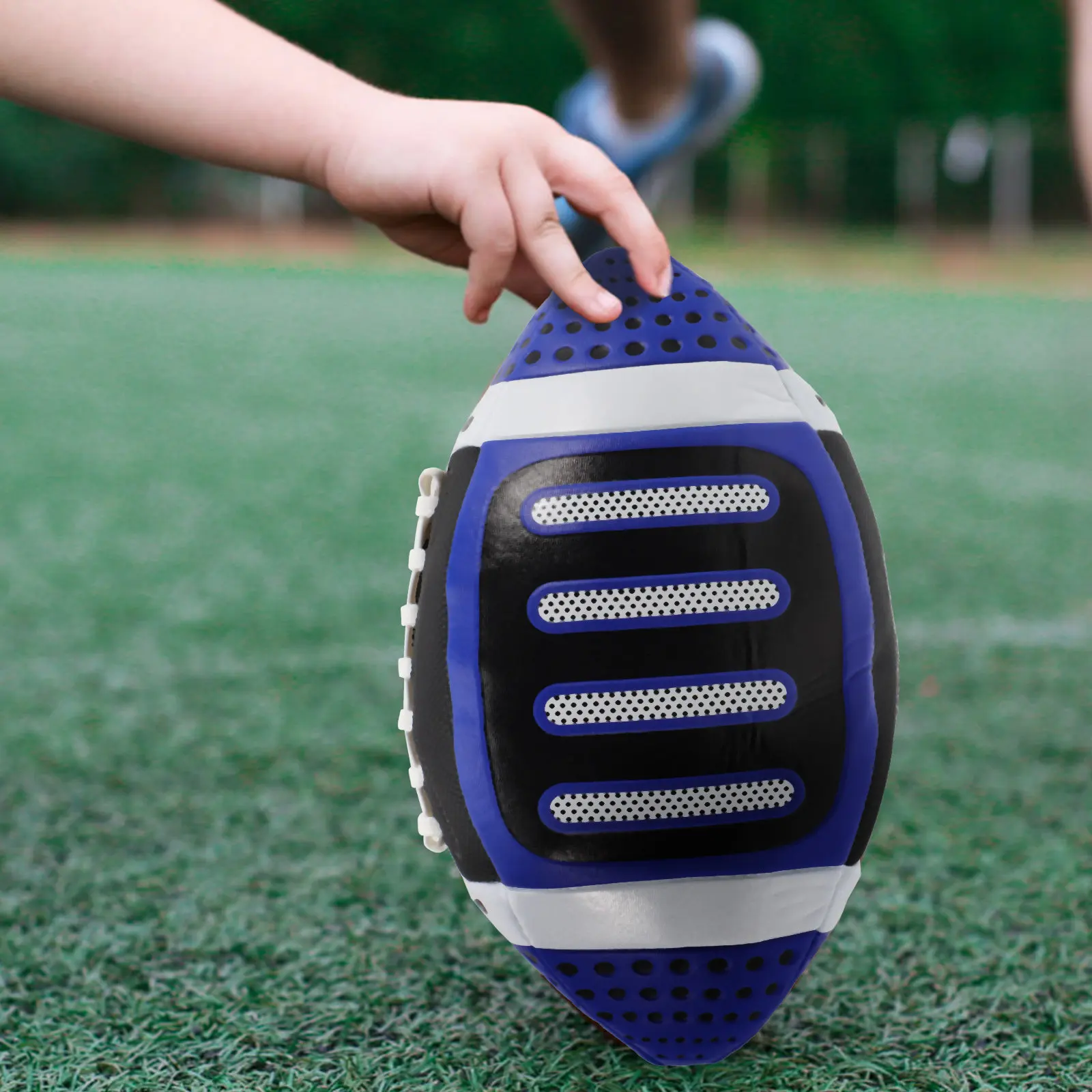 Rugby Ball Professional Design PU Surface Excellent Elasticity for Rugby Training Arm Strength Muscle
Rugby Ball Professional Design PU Surface Excellent Elasticity for Rugby Training Arm Strength Muscle