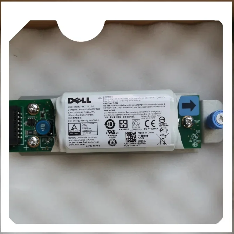 Новинка, подходит для 2022 DELL 2S1P-2 0D668J MD3400 MD3420, аккумулятор контроллера
Новинка, подходит для 2022 DELL 2S1P-2 0D668J MD3400 MD3420, аккумулятор контроллера
