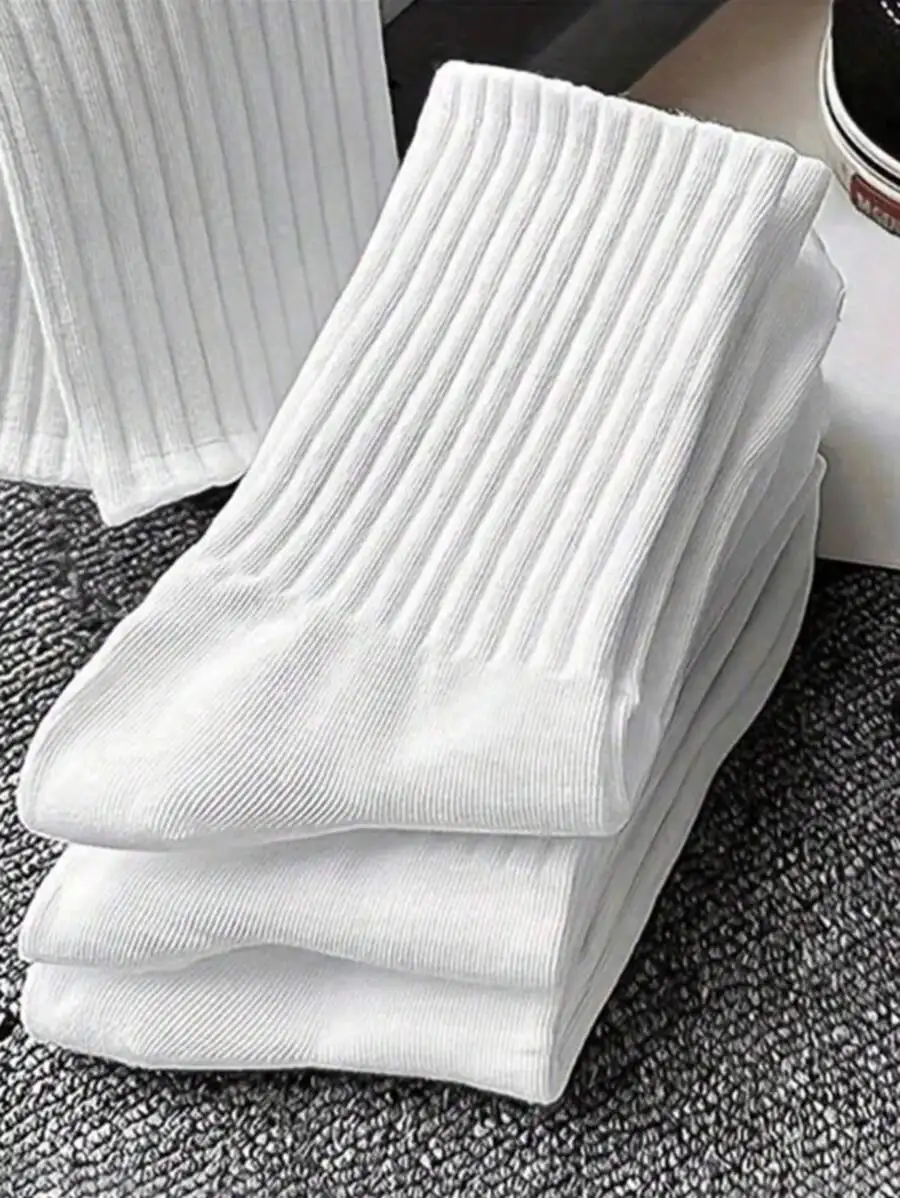 Comfortable Unisex Ribbed Sports Socks Moisture Wicking Odor Resistant Soft Lightweight For Workout Casual Business
Comfortable Unisex Ribbed Sports Socks Moisture Wicking Odor Resistant Soft Lightweight For Workout Casual Business