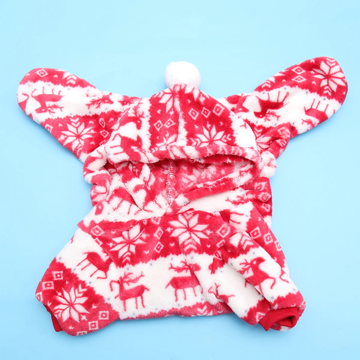 Durable Dog Costume Pet Clothes Christmas Pet Party Costume Deer Design Jacket Hat Outdoor Party Sweater 
Durable Dog Costume Pet Clothes Christmas Pet Party Costume Deer Design Jacket Hat Outdoor Party Sweater