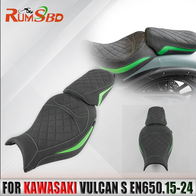 Motorcycle Driver Passenger Seat Cover Front Pillion Pads Cushion For Kawasaki Vulcan S EN650 VN650 2015-2021 2022 2023 2024
Motorcycle Driver Passenger Seat Cover Front Pillion Pads Cushion For Kawasaki Vulcan S EN650 VN650 2015-2021 2022 2023 2024