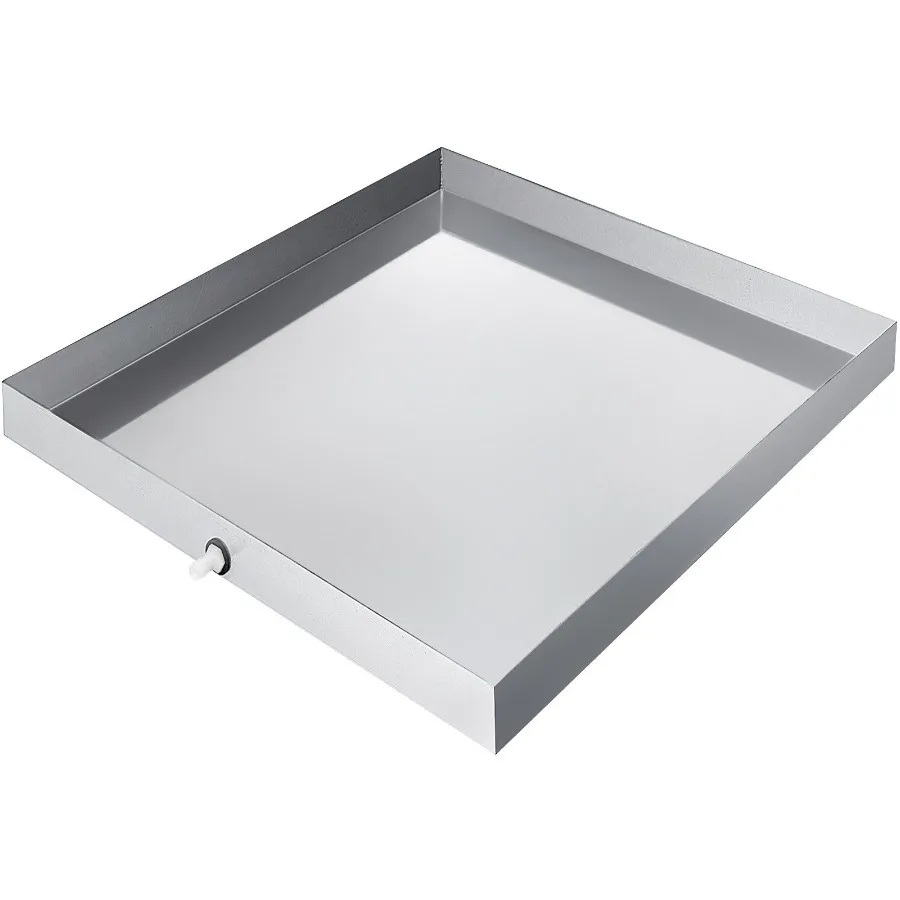 32 x 30 x 2.5 Inch Washing Machine Pan 18 GA Thickness 304 Stainless Steel Heavy Duty Compact Washer Drip Tray with Drain Hole
32 x 30 x 2.5 Inch Washing Machine Pan 18 GA Thickness 304 Stainless Steel Heavy Duty Compact Washer Drip Tray with Drain Hole