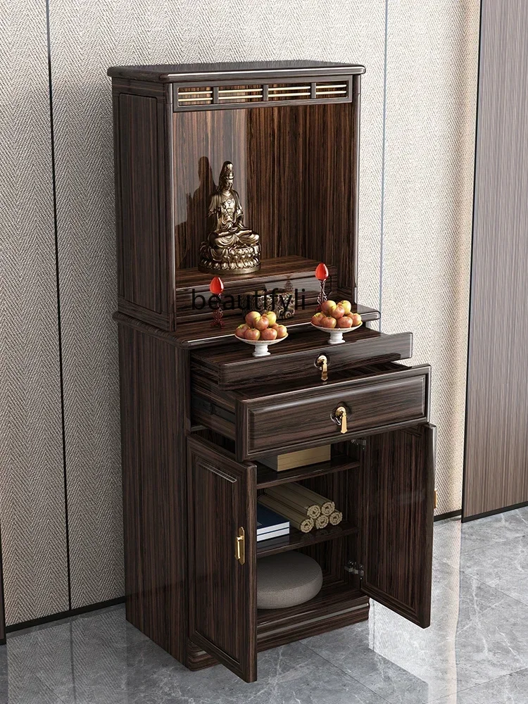 R0R New Chinese Style Ugyen Wood Solid Wood Buddha Niche with Door Altar Buddha Shrine Household Guanyin Altar God of Wealth Al
R0R New Chinese Style Ugyen Wood Solid Wood Buddha Niche with Door Altar Buddha Shrine Household Guanyin Altar God of Wealth Al