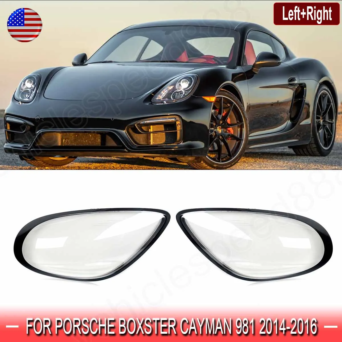 For Porsche Boxster Cayman 981 S Coupe 2-Door GTS Hatchback 2014 2015 2016 Left Right Car Headlight Lens Cover Cap Head Lights
For Porsche Boxster Cayman 981 S Coupe 2-Door GTS Hatchback 2014 2015 2016 Left Right Car Headlight Lens Cover Cap Head Lights