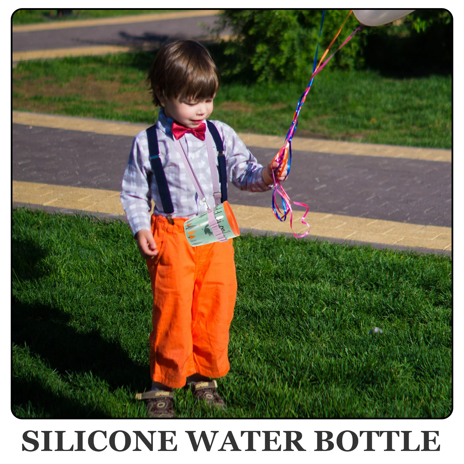 Outdoor Silicone Water Bottle Sling Strap Adjustable Handle Shoulder Strap Lightweight Travel Hiking Bottle Carrier 
Outdoor Silicone Water Bottle Sling Strap Adjustable Handle Shoulder Strap Lightweight Travel Hiking Bottle Carrier