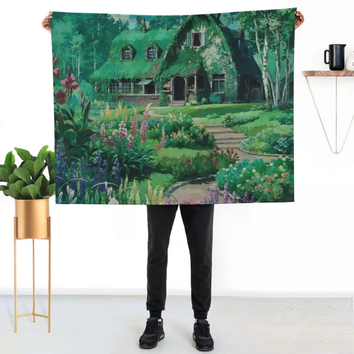 Anime Movie House with flowers Scenery Throw Blanket Outdoor Soft Blanket for Picnic Beach Camping
Anime Movie House with flowers Scenery Throw Blanket Outdoor Soft Blanket for Picnic Beach Camping