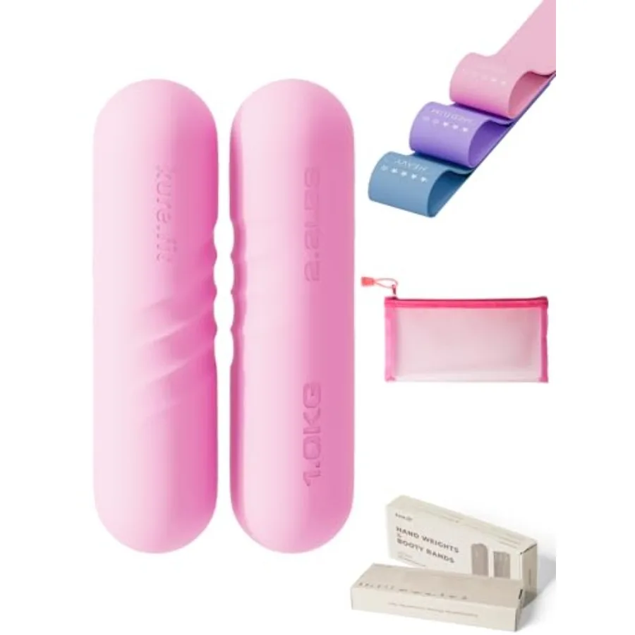 Hand Weight Bars for Women 2.2 LB Resistance Booty Bands Pilates Yoga Dance Aerobics Running Cardio Gym Strength Training Non-S
Hand Weight Bars for Women 2.2 LB Resistance Booty Bands Pilates Yoga Dance Aerobics Running Cardio Gym Strength Training Non-S
