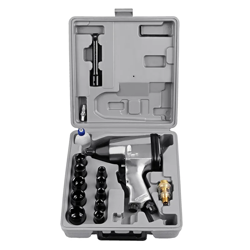 Industrial-grade high-torque small air gun air gun auto repair pneumatic wrench air tool air gun sleeve 30 kg
Industrial-grade high-torque small air gun air gun auto repair pneumatic wrench air tool air gun sleeve 30 kg