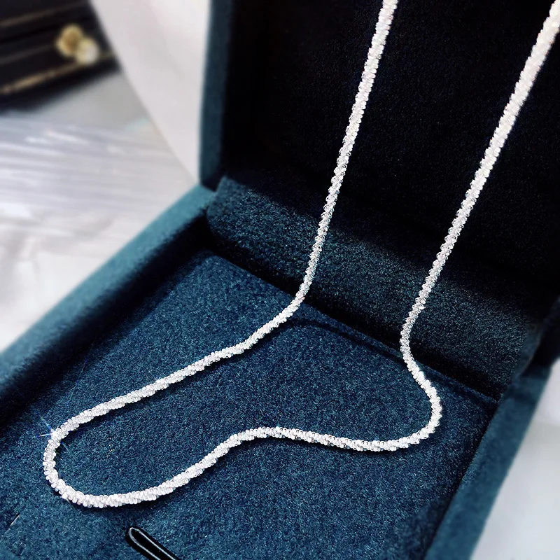 Новый Instagram Influencer Same Niche S925 Серебро Мерцающая сверкающая цепочка на ключицу Легкое роскошное ожерелье Ювелирные изделия
Новый Instagram Influencer Same Niche S925 Серебро Мерцающая сверкающая цепочка на ключицу Легкое роскошное ожерелье Ювелирные изделия