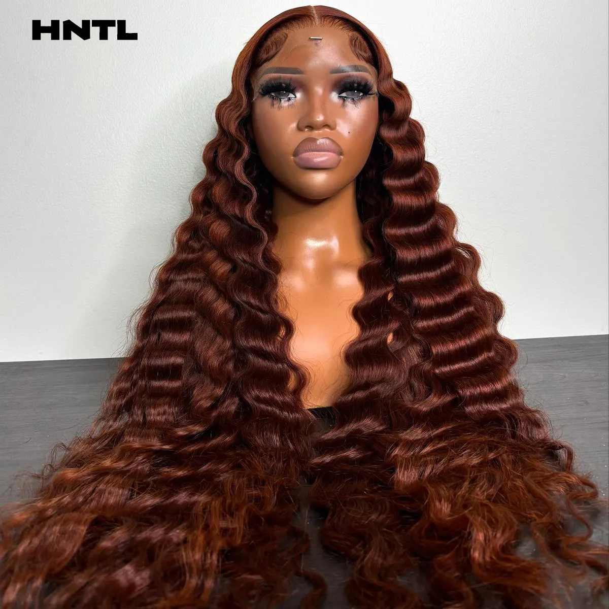 400 Density Brown Color Looe Deep Wave Glueless Wig Human Hair 13x6 13x4 HD Lace Front Deep Wave Wigs Glueless Ready to Wear Wig
400 Density Brown Color Looe Deep Wave Glueless Wig Human Hair 13x6 13x4 HD Lace Front Deep Wave Wigs Glueless Ready to Wear Wig