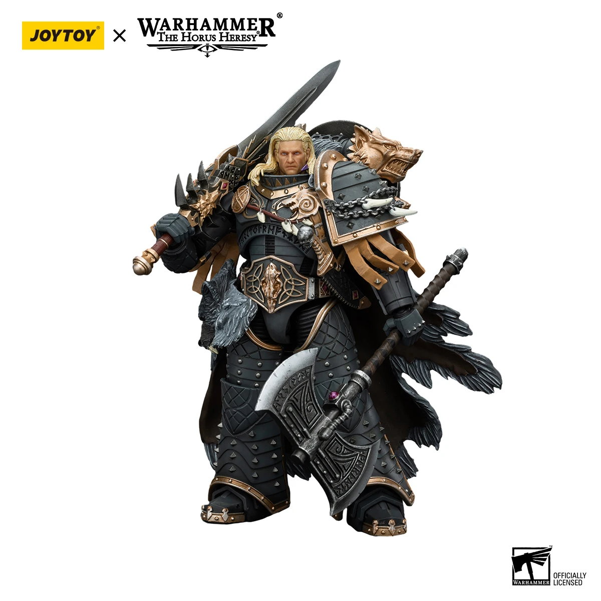 JOYTOY Warhammer 30K 1/18 Action Figure Space Wolves Leman Russ Primarch of the VIth Legion Model
JOYTOY Warhammer 30K 1/18 Action Figure Space Wolves Leman Russ Primarch of the VIth Legion Model