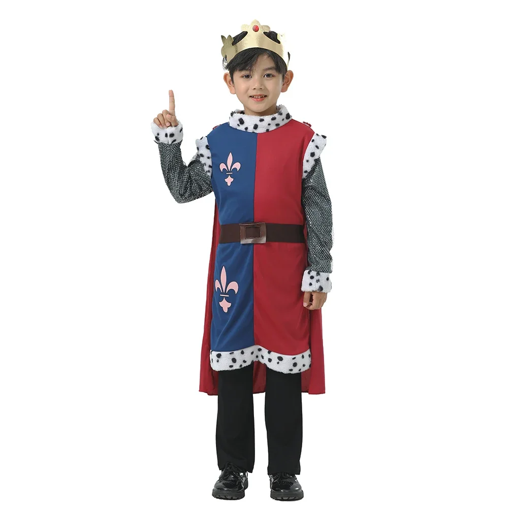 Kids Medieval Royal Prince Outfit Medieval Knight King Halloween Birthday Fancy Dress Up Costumes Not Pants
Kids Medieval Royal Prince Outfit Medieval Knight King Halloween Birthday Fancy Dress Up Costumes Not Pants