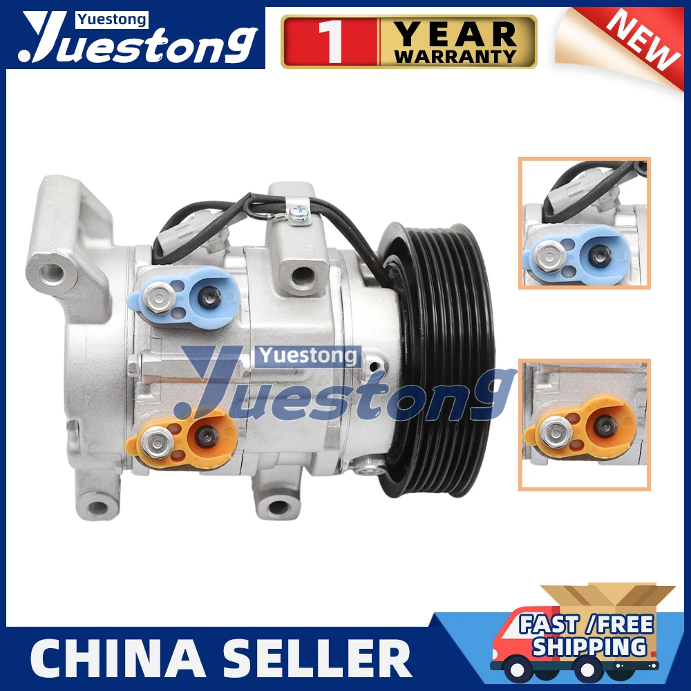 4471808280 10S11C AC Compressor w clutch for Toyota Hilux Vigo 04-10 883100K112 883100K111 883200K080 883200K240 4472608020
4471808280 10S11C AC Compressor w clutch for Toyota Hilux Vigo 04-10 883100K112 883100K111 883200K080 883200K240 4472608020