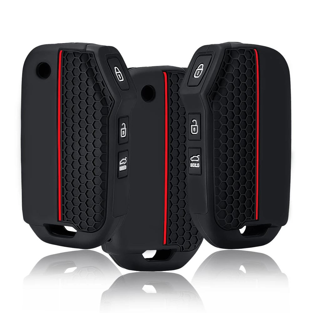 Silicone For KIA Sportage R GT Stinger GT Sorento Ceed CD Cerato Forte 2018 2019 Car Remote Key Case Cover Protective Shell Fob
Silicone For KIA Sportage R GT Stinger GT Sorento Ceed CD Cerato Forte 2018 2019 Car Remote Key Case Cover Protective Shell Fob