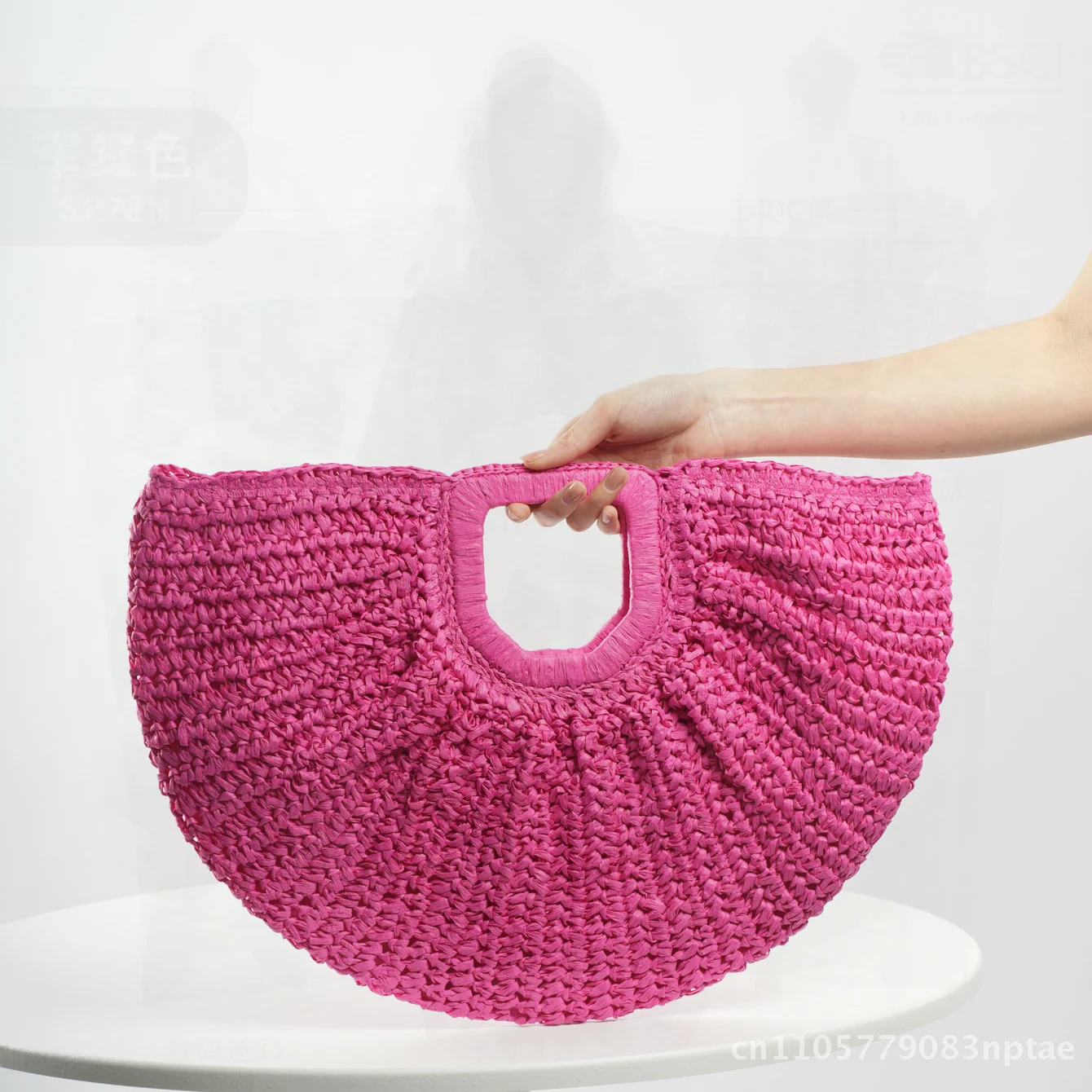 Large Handmade Straw Bag Seaside Holiday Casual Outfit Trendy Elements Woven Straw Weaving Khaki Off-White Orange Red Green Oval
Large Handmade Straw Bag Seaside Holiday Casual Outfit Trendy Elements Woven Straw Weaving Khaki Off-White Orange Red Green Oval