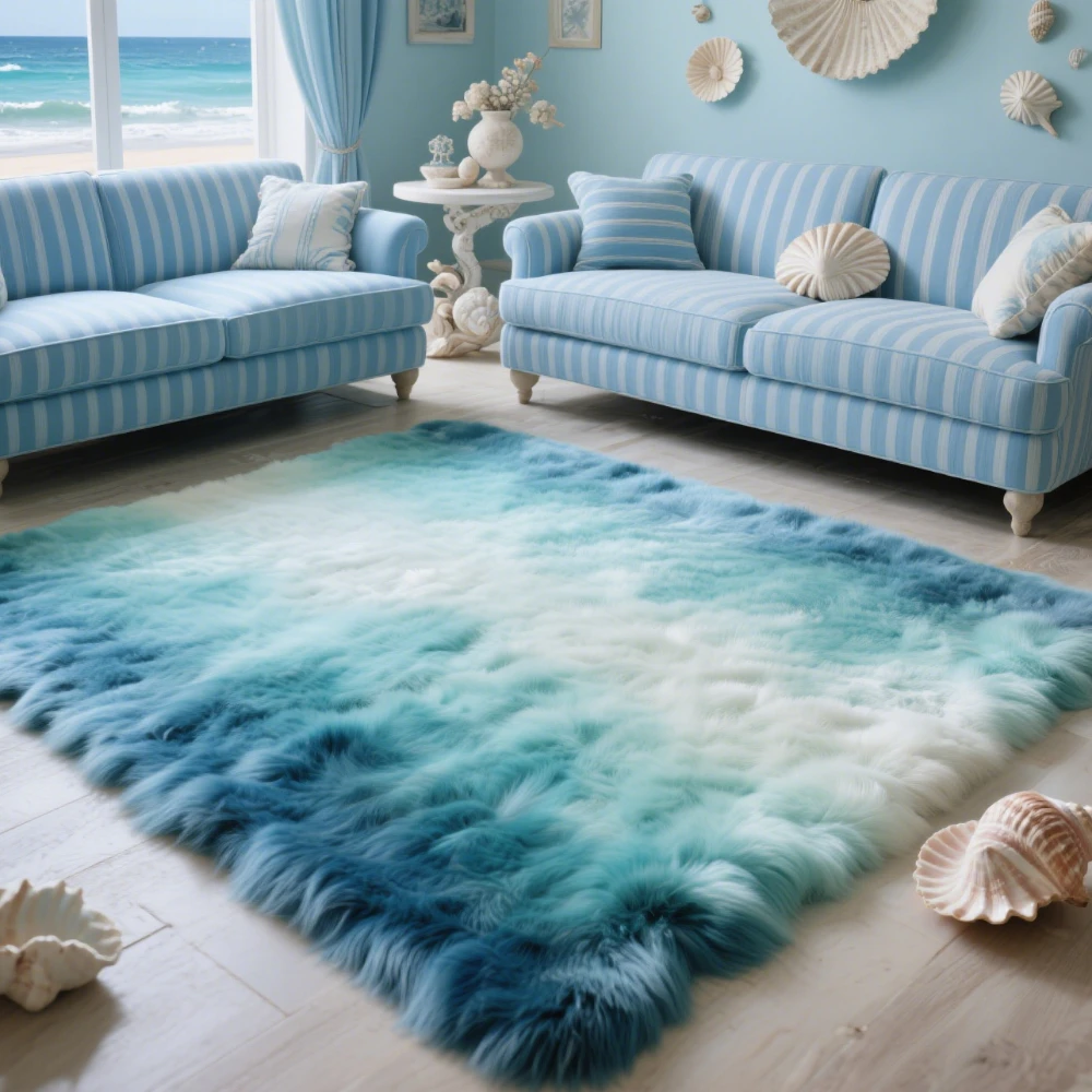VIKAMA Silk - Wool Living Room and Bedside Mats, in Modern and Simple Style, have Many Highlights in Softness, Comfort
VIKAMA Silk - Wool Living Room and Bedside Mats, in Modern and Simple Style, have Many Highlights in Softness, Comfort