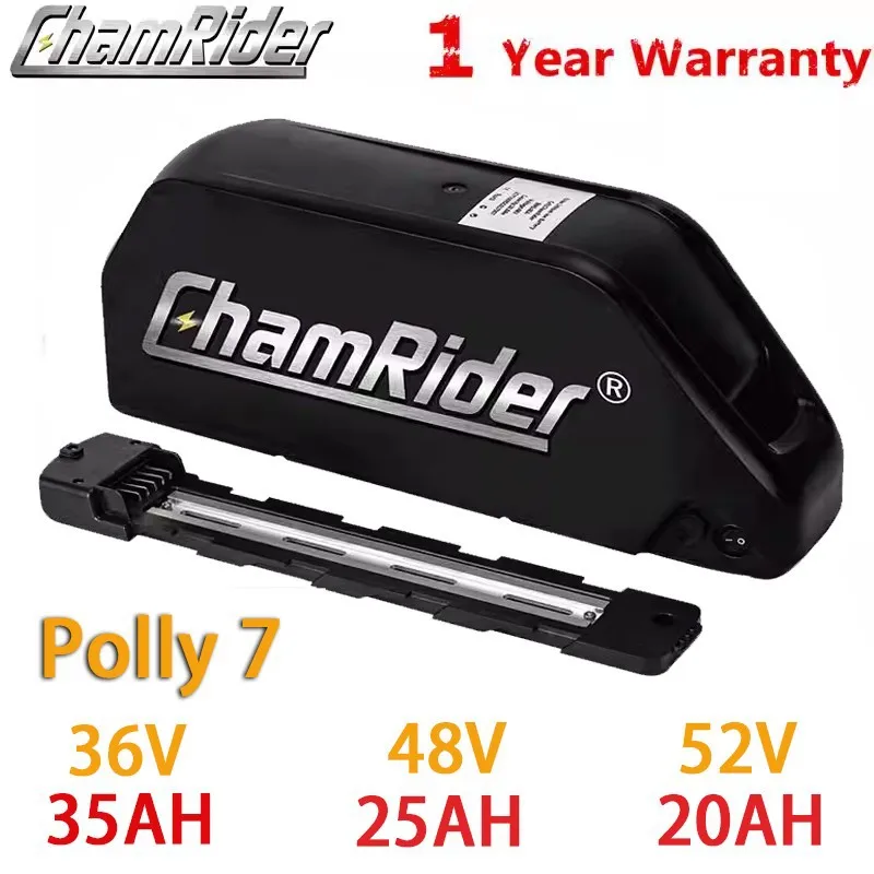 Polly7 36V 48V 52V E-bike Lithium Battery Pack Rechargeable Battery For Electric Bicycle Fast Charging Long Riding Distance
Polly7 36V 48V 52V E-bike Lithium Battery Pack Rechargeable Battery For Electric Bicycle Fast Charging Long Riding Distance