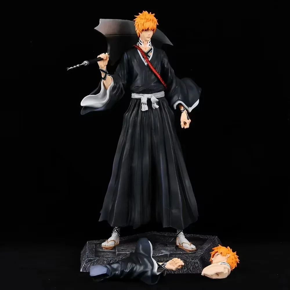 32-сантиметровая большая аниме-фигурка Ичиго Куросаки из Bleach, коллекционная модель-статуэтка для мальчиков, украшение для рабочего стола, игрушка, подарок
32-сантиметровая большая аниме-фигурка Ичиго Куросаки из Bleach, коллекционная модель-статуэтка для мальчиков, украшение для рабочего стола, игрушка, подарок