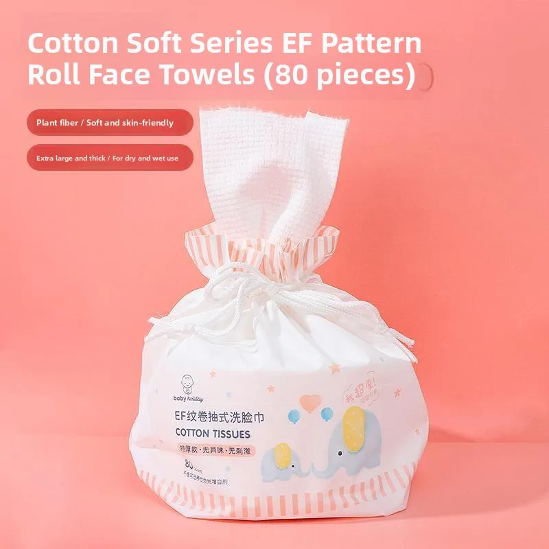 so Ultra-Thi EF Pattern Cotton Soft Towels Facial Tissues Convenient Disposable Student Roll-Up Tissue Paper Towels
so Ultra-Thi EF Pattern Cotton Soft Towels Facial Tissues Convenient Disposable Student Roll-Up Tissue Paper Towels