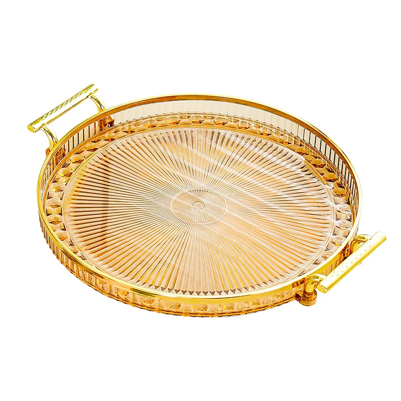 Light luxury round tea tray household cup water cup tray high-end living room coffee table tea cup storage tray
Light luxury round tea tray household cup water cup tray high-end living room coffee table tea cup storage tray