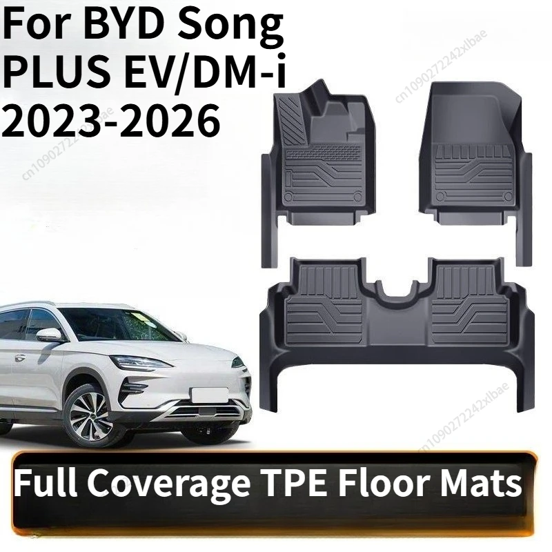 TPE Full Coverage Car Floor Mats, Interior Modification Parts Specially for BYD Song PLUS EV/DM-i 2023-2026 Custom Floor Mats
TPE Full Coverage Car Floor Mats, Interior Modification Parts Specially for BYD Song PLUS EV/DM-i 2023-2026 Custom Floor Mats