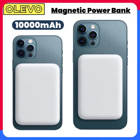 Caricabatterie wireless portatile Powerbank magnetico da 10000 mAh per iPhone 12 13 14 15 16 17 Batteria di ricambio esterna per Power Bank Magsafe