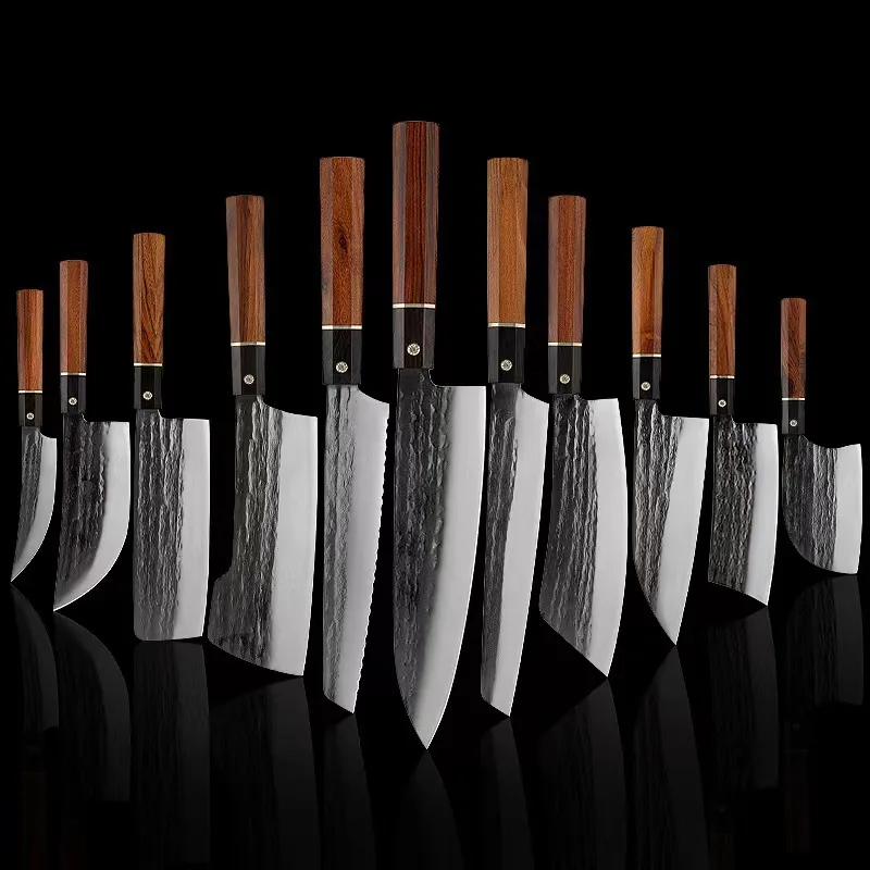 Forged 5Cr15 Stainless Steel Japanese Knife Fish Filleting Slicing Knife Meat Cleaver Bone Chopper Kitchen Boning UtilityTools
Forged 5Cr15 Stainless Steel Japanese Knife Fish Filleting Slicing Knife Meat Cleaver Bone Chopper Kitchen Boning UtilityTools