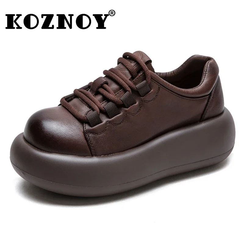 Koznoy/удобные ботильоны из коровьей кожи 5,5 см на плоской подошве, осенне-весенние женские лоферы на танкетке на платформе, туфли Мэри Джейн
Koznoy/удобные ботильоны из коровьей кожи 5,5 см на плоской подошве, осенне-весенние женские лоферы на танкетке на платформе, туфли Мэри Джейн