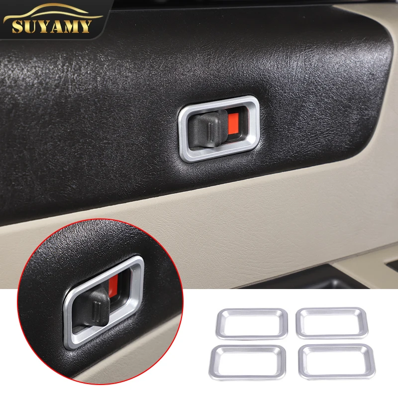 1Pcs Car Interior Door Safety Lock Decorative Frame Cover For Hummer H2 2003-2007 Auto Modified Trim Styling Accessories
1Pcs Car Interior Door Safety Lock Decorative Frame Cover For Hummer H2 2003-2007 Auto Modified Trim Styling Accessories