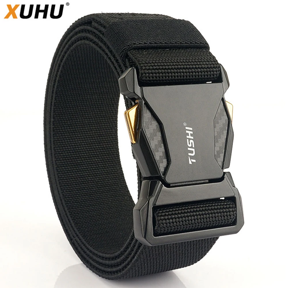 XUHU New Tactical belt Military high quality Nylon men's training belt metal multifunctional buckle outdoor sports hook new
XUHU New Tactical belt Military high quality Nylon men's training belt metal multifunctional buckle outdoor sports hook new