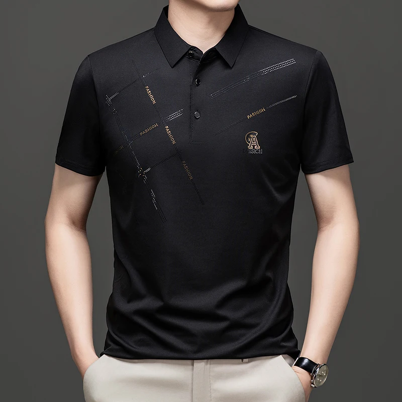 Высококачественные Короткие рукава мужские Рубашка Polo летняя мода буквы дизайн бриллиантовый принт Половина рукава воздухопроницаемая Отдых Торговля футболка
Высококачественные Короткие рукава мужские Рубашка Polo летняя мода буквы дизайн бриллиантовый принт Половина рукава воздухопроницаемая Отдых Торговля футболка