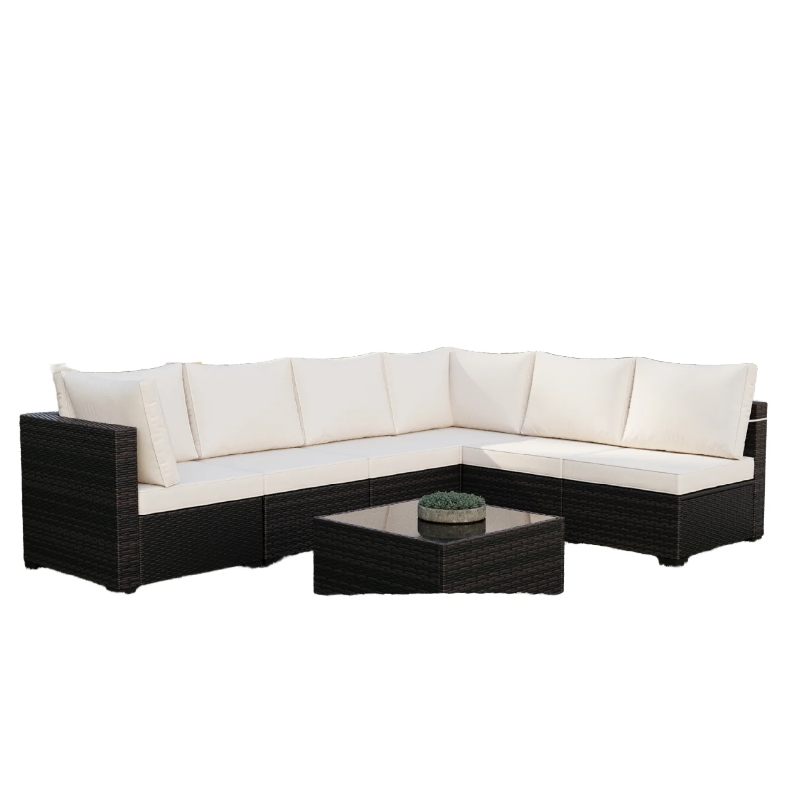 Gold standard luxury garden sofa set wrought iron outdoor furniture rattan modern rattan panel backrest waterproof three-seat
Gold standard luxury garden sofa set wrought iron outdoor furniture rattan modern rattan panel backrest waterproof three-seat