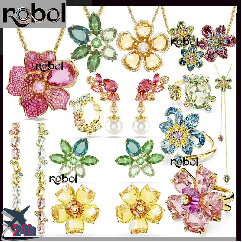 Numerous Styles High Quality Classic Jewelry Necklace Earrings for Women, Crystal Zircon Flower Elements Jewelry Set New in 2025
Numerous Styles High Quality Classic Jewelry Necklace Earrings for Women, Crystal Zircon Flower Elements Jewelry Set New in 2025