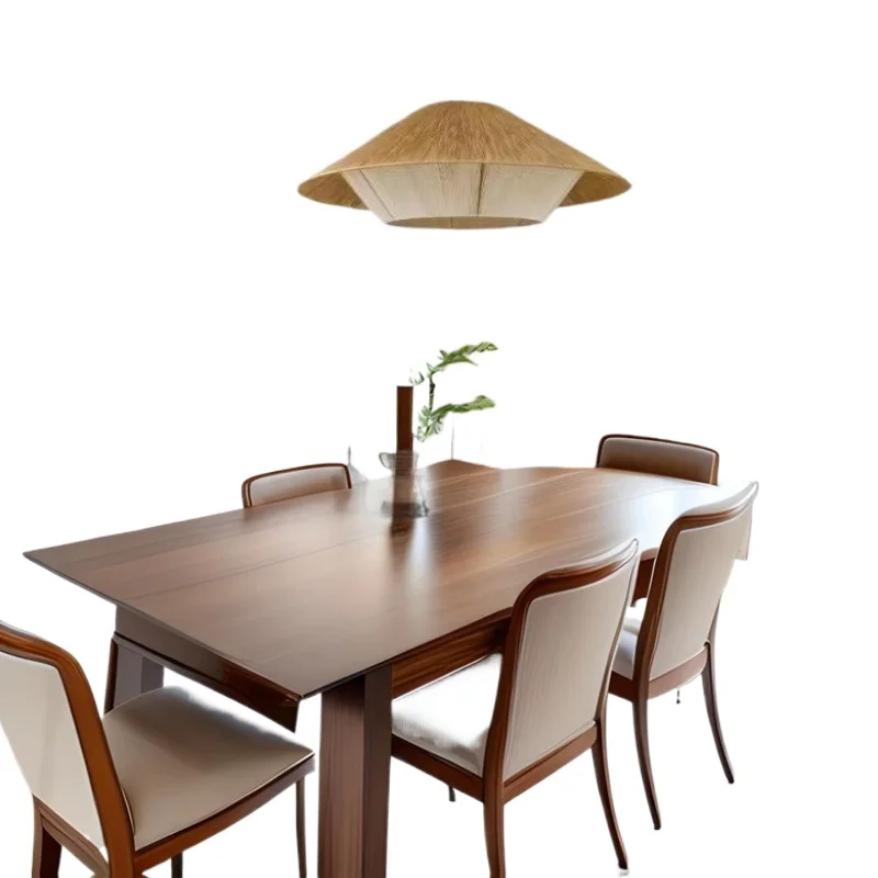 Japanese-style wabi silent wind retro chandelier creative rattan dining table lamp modern simple homestay living
Japanese-style wabi silent wind retro chandelier creative rattan dining table lamp modern simple homestay living