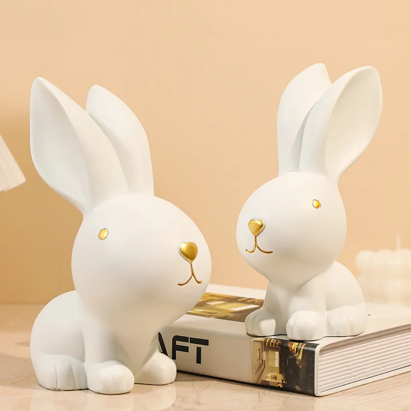 Cute Instagram Style Decorative Bunny Pair Home, Living Room, Bedroom Decoration Crafts, Valentine's Day Wedding Gift
Cute Instagram Style Decorative Bunny Pair Home, Living Room, Bedroom Decoration Crafts, Valentine's Day Wedding Gift