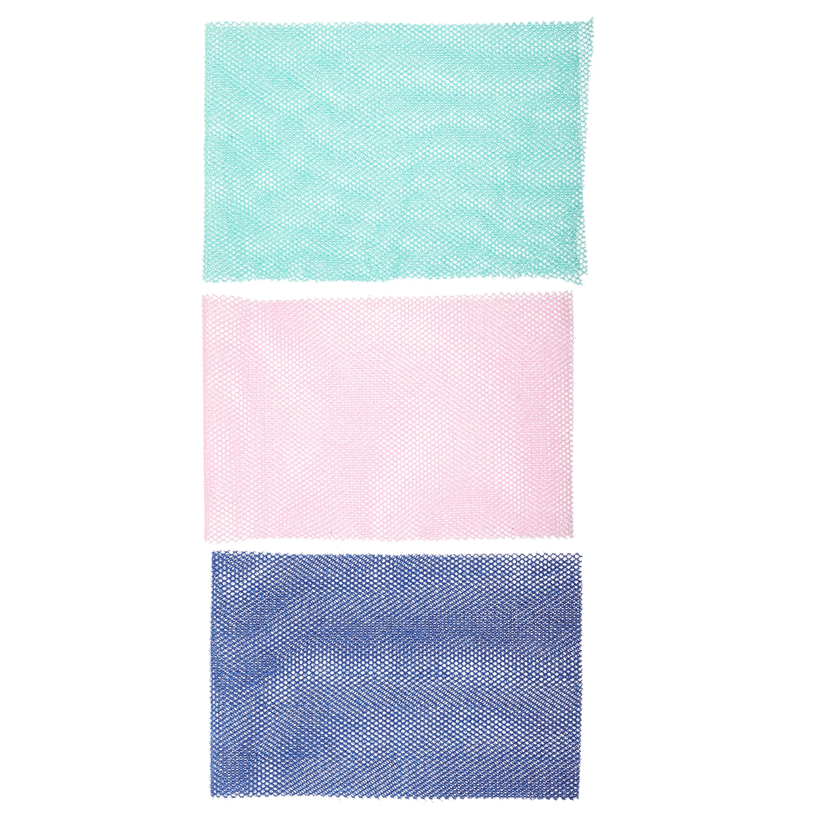 3pcs Shower Body Scrubber Exfoliating Back Wash Cloth African Net Cloth Bath Towel Artifact Blue Pink Green Soft Comfortable
3pcs Shower Body Scrubber Exfoliating Back Wash Cloth African Net Cloth Bath Towel Artifact Blue Pink Green Soft Comfortable