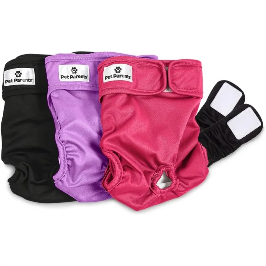 Washable Dog Diapers 3pack + Extendrs of Durable Doggie Diapers Premium Dog Diapers Female (XSmall Princ)
Washable Dog Diapers 3pack + Extendrs of Durable Doggie Diapers Premium Dog Diapers Female (XSmall Princ)